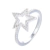 Anillo Star Abierta - Plata 925