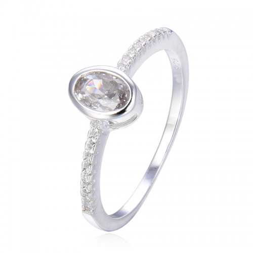 Anillo Cubic Oval - Plata 925 thumbnail 2