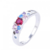 Anillo Waves Multicolor - Plata 925