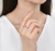 Anillo Waves Multicolor - Plata 925 - comprar online