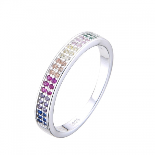 Anillo Brenda Multicolor - Plata 925 thumbnail 2