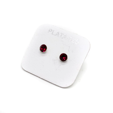 Aros Chispas Chaton 4mm Preciosa - comprar online