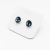 Aros Chispas Chaton 6mm Preciosa