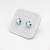 Aros Chispas Chaton 6mm Preciosa - Blühend Crystals