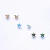 Imagen de Aros Chispas Estrellas 10 mm