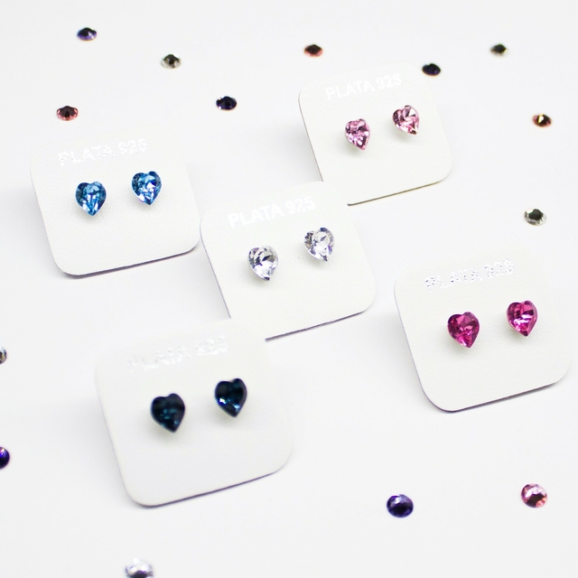 Aros Chispas Corazones 6 Mm thumbnail 2