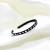 Pulsera Crystal Band Black - Line