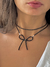 Choker Ribbon - Blühend Crystals