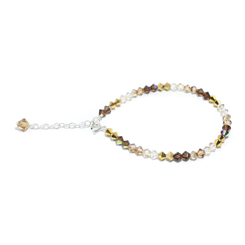 Pulseras Degradé y Combinadas - Preciosa® Crystals 4 mm - Blühend Crystals
