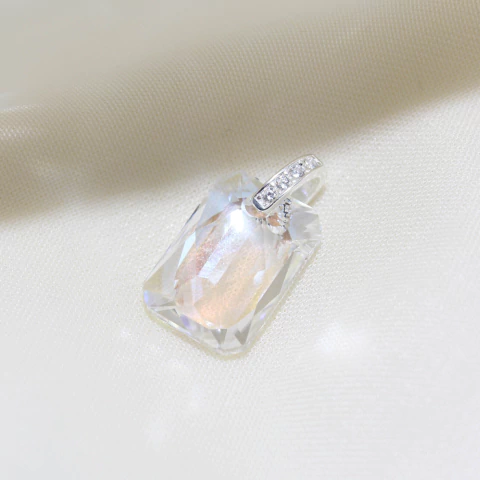 Dije Emerald Cut Deluxe 16mm - comprar online