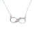 Collar Infinity - Blühend Crystals