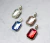 Conjunto Emerald Cut Base de Plata on internet