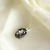 Dije Elliptic Cut 11mm - Silver Night