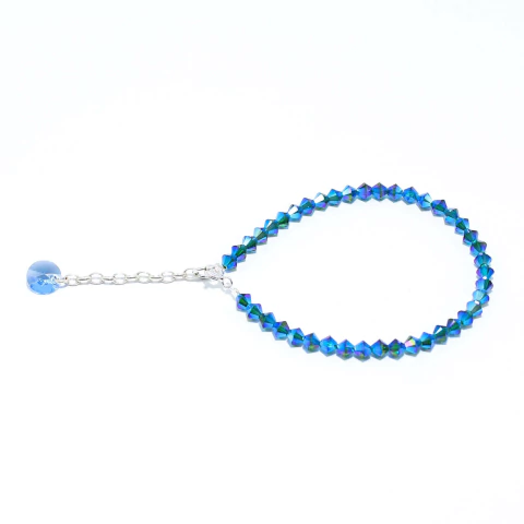 Imagen de Pulseras Azules - Cristales de Swarovski® 4mm