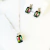 Conjunto Emerald Cut 11 mm en internet