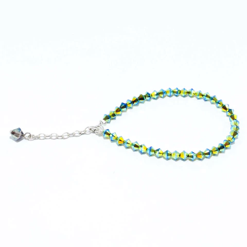Pulseras Verdes - CR Austria 4mm - Blühend Crystals