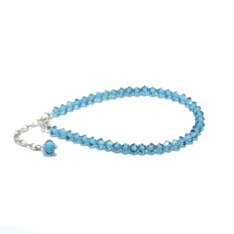 Pulseras Azules y Verdes - Preciosa® Crystals 4 mm - comprar online