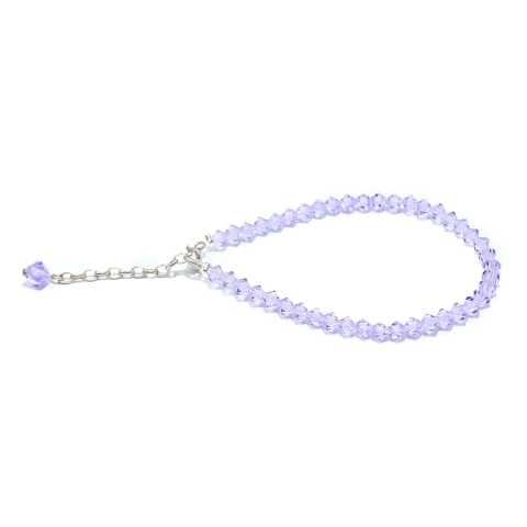 Pulseras Violetas - Preciosa? Crystals 4 mm - Blühend Crystals