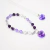 Pulsera Round Ball con dije - Blühend Crystals