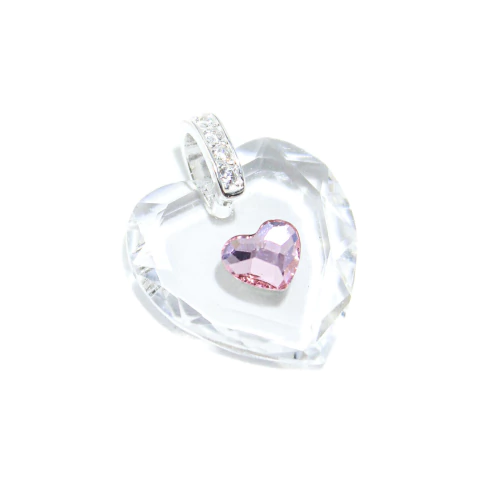 Pendant Heartbeat Deluxe - Blühend Crystals