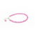 Pulseras Round Rosas - Preciosa® Crystals 4 mm