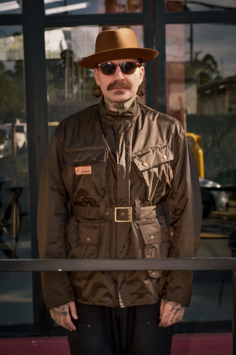 BKNS Parachute Jacket - Marrom - comprar online