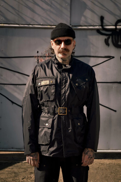 BKNS Parachute Jacket - Preto - comprar online