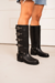 BOTA MOON CUERO NEGRO - comprar online