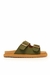 SANDALIA SLIDE VEGAN VERDE - comprar online
