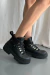 BORCEGO BRUSELLAS CUERO NEGRO - tienda online