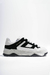 Zapatilla Alaia blanco con detalles en negro y suela gruesa