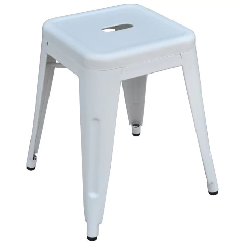 Banquito Tolix de exterior - comprar online