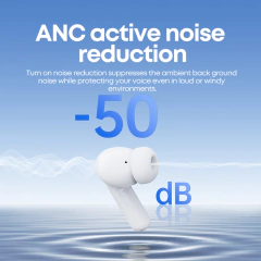 Auriculares Inalambricos Langsdom TA08 Cancelacion de Ruidos ANC + ENC Low Latency 7Hs - Auriculares