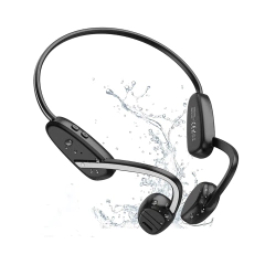 Auricular Bone Conduction K50 Pro Bluetooth 5.3 IPX6 10Hs Type C Black