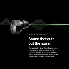 Auricular Inalambrico COWIN APEX Bluetooth 5.0 IPX7 Cancelacion de Ruidos 20Hs Negro - comprar online