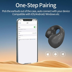 Auricular Deportivo OWS E88 Open Ear Clip On BT 5.3 Low Latency 5/20Hrs - tienda online