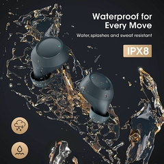 Imagen de Auricular Mpow M13 Bluetooth 5.0 Touch IPX8 7/28 Hrs Blue