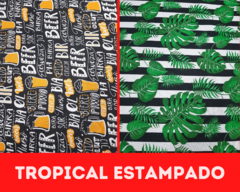 Tropical mecánico estampado