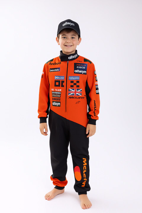 Lanzamiento Traje piloto de carreras Mclaren Infantil - comprar online