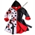 Tunica de Cruella de Vil Halloween Ensangrentada - comprar online