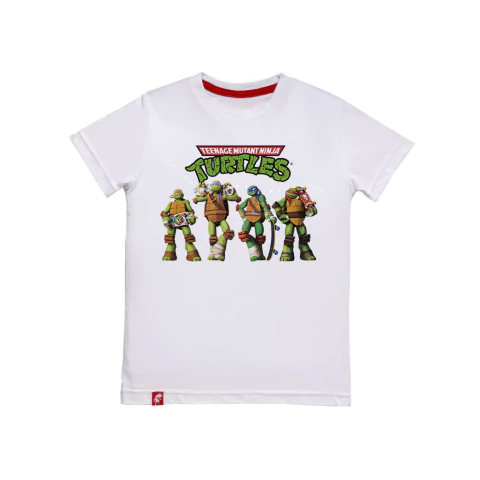 Remera Niños Las Tortugas Ninja Skaters El Danzante