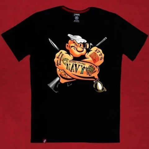 Remera Hombre Popeye el Marino El Danzante