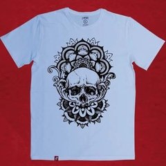 Remera Hombre Skull Mandala El Danzante