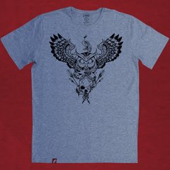 Remera Hombre Buho con Calavera El Danzante en internet