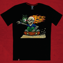 Remera Hombre Skull en skate El Danzante - comprar online