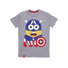 Remera Niños Minions Capitn Amrica El Danzante - comprar online