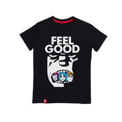 Remera Niños Gorillaz feel Good Danzante