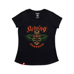 Remera Mujer Tiki Surfing El Danzante