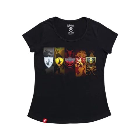 Remera Mujer Juego de Tronos Escudos El Danzante
