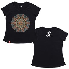 Remera Mujer Mndala Celeste El Danzante